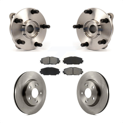 Kit de Rotor et de plaquettes de frein, roulement de moyeu avant, pour Toyota RAV4 Prius V Scion xB Lexu