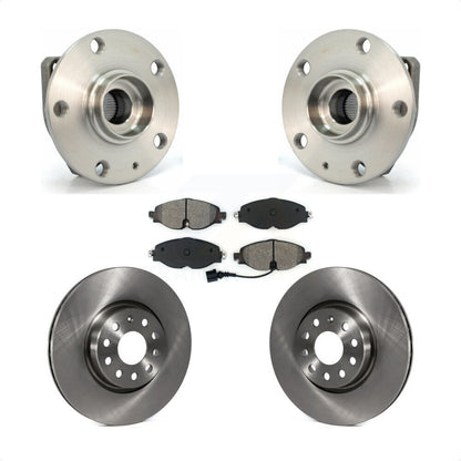 Kit de plaquettes de Rotor de frein à disque, ensemble de roulements de moyeu avant, pour Volkswagen Golf Alltrac