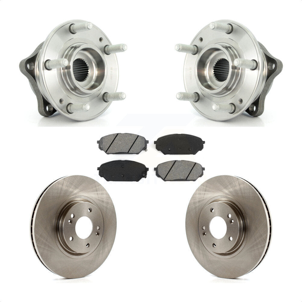 Kit de rotor et de plaquettes de frein, ensemble de roulements de moyeu avant, pour Hyundai Veracru 2007 – 2012