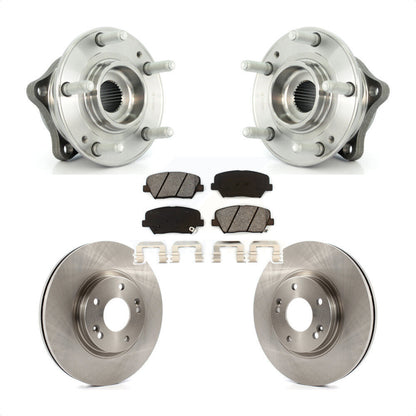 Kit de plaquettes de Rotor de frein, ensemble de roulements de moyeu avant, pour Hyundai Santa Fe Kia Sorent