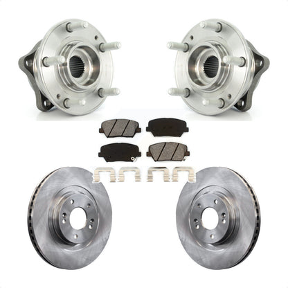Kit de Rotor et de plaquettes de frein, roulement de moyeu avant, pour Hyundai Santa Fe Sport Kia Sorent