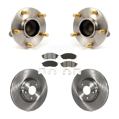 Kit de plaquettes de Rotor de frein à disque, ensemble de roulements de moyeu avant pour INFINITI G35 Nissan 350