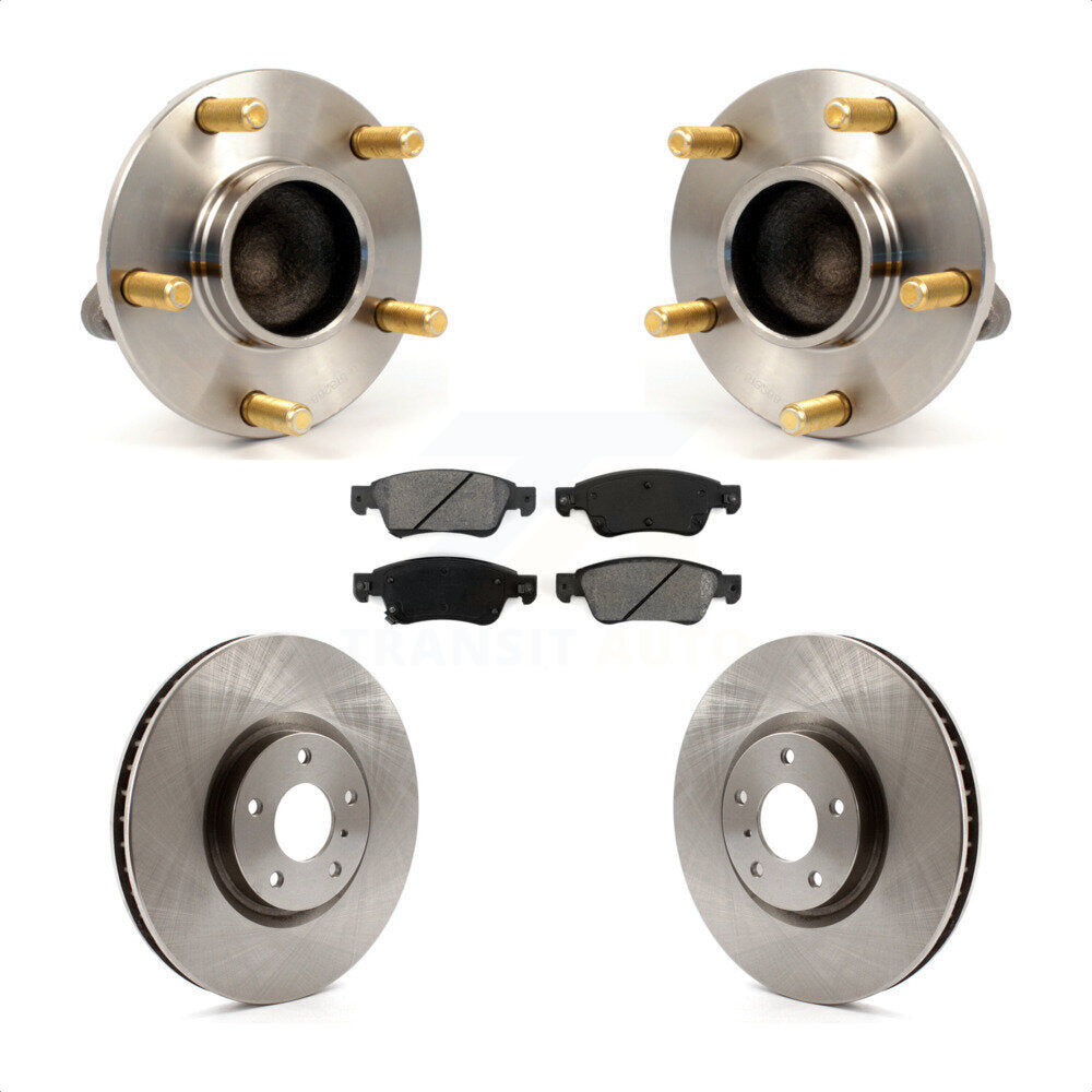 Ensemble de roulements de moyeu avant, Rotors et plaquettes de frein à disque pour INFINITI G35