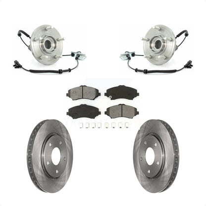 Kit de Rotor et plaquettes de frein, roulement de moyeu avant, pour Dodge Grand Caravan Chrysler Town