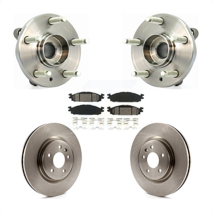 Kit de plaquettes de Rotor de frein à disque, roulement de moyeu avant, pour Ford Flex Taurus Lincoln MKT MK