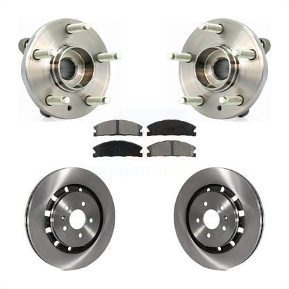 Kit de plaquettes de Rotor de frein à disque, roulement de moyeu avant, pour Ford Flex Taurus Lincoln MKT MK