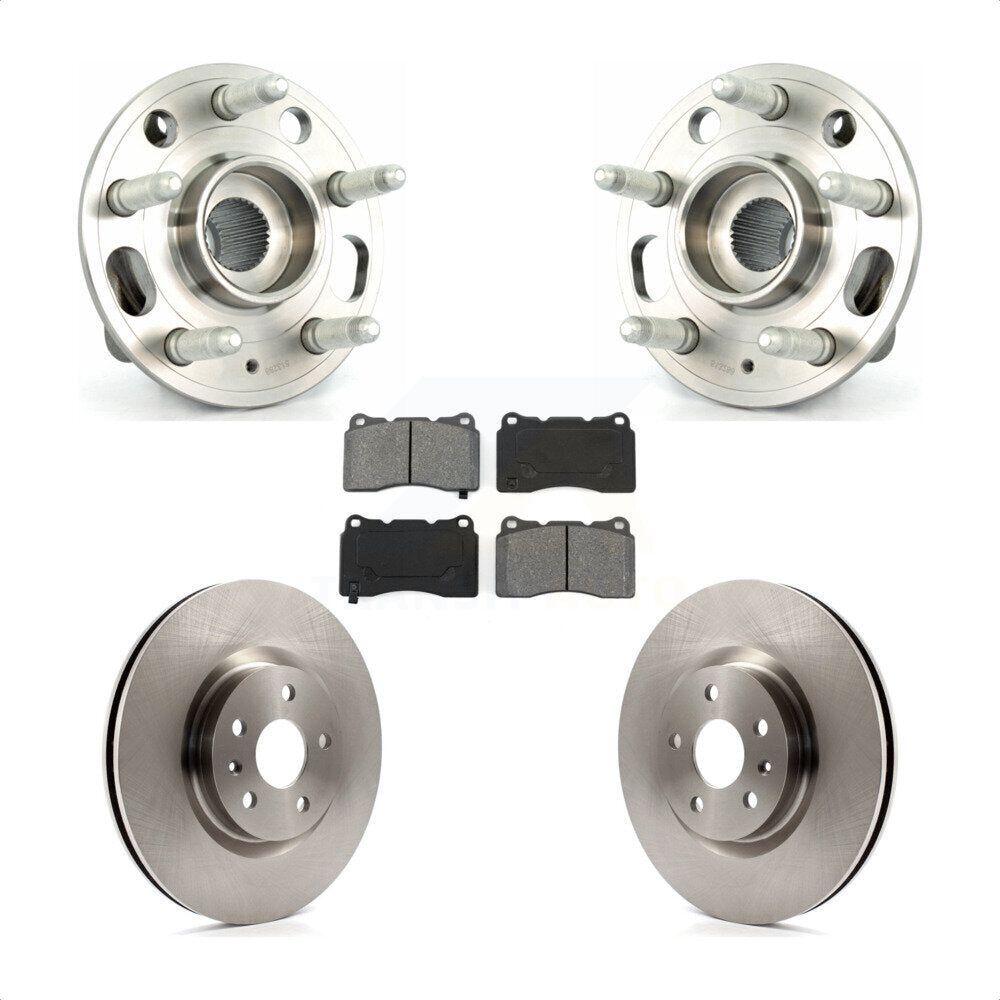 Kit de plaquettes de Rotor de frein à disque, ensemble de roulements de moyeu avant pour Buick Regal Cadillac XT