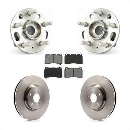 Kit de plaquettes de Rotor de frein à disque, ensemble de roulements de moyeu avant pour Buick Regal Cadillac XT