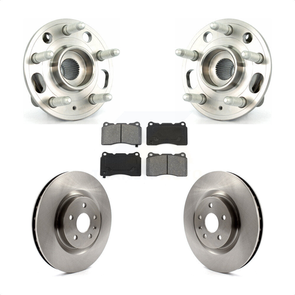 Kit de plaquettes de Rotor de frein, roulement de moyeu avant, pour Buick Regal 12-13 avec étrier Brembo