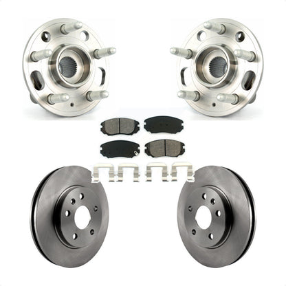 Kit de plaquettes de Rotor de frein, roulement de moyeu avant, pour Chevrolet Malibu Buick Regal LaCross
