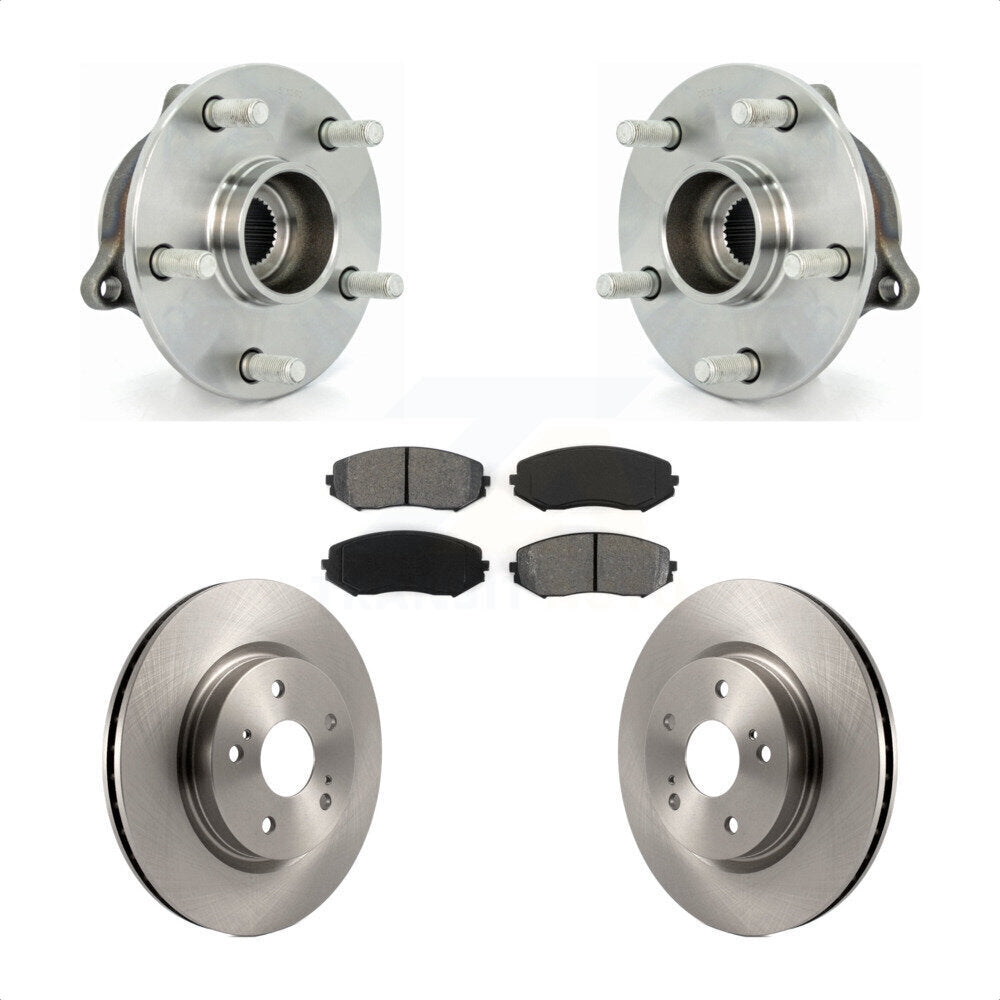 Ensemble de roulement de moyeu avant, Kit de plaquettes de Rotor de frein pour Suzuki Grand Vitar 2006 – 2013