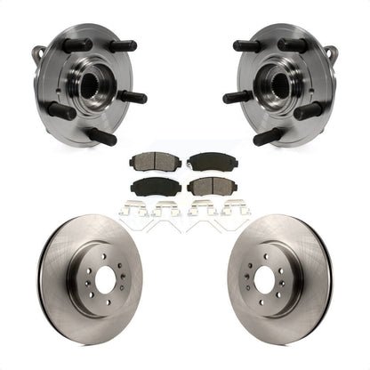 Kit de plaquettes de Rotor de frein à disque, ensemble de roulements de moyeu avant pour Honda Odysse 2011 – 2014