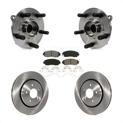 Kit de plaquettes de Rotor de frein à disque, ensemble de roulements de moyeu avant pour Honda Odysse 2015 – 2017
