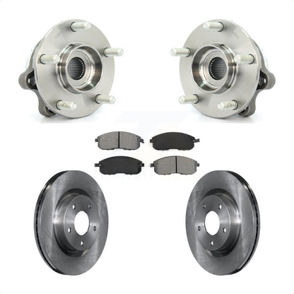 Kit de rotors et plaquettes de frein à disque, ensemble de roulements de moyeu avant pour Nissan Altima