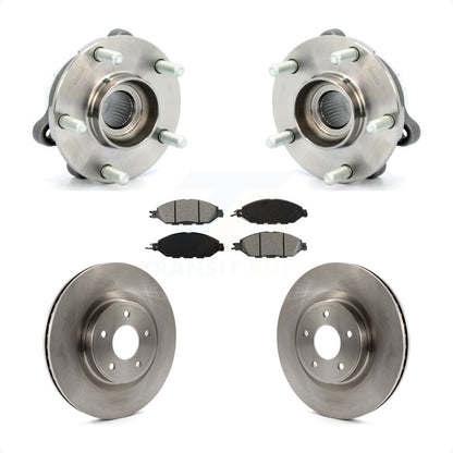 Kit de plaquettes de Rotor de frein, roulement de moyeu avant, pour Nissan Pathfinder Murano INFINITI QX6