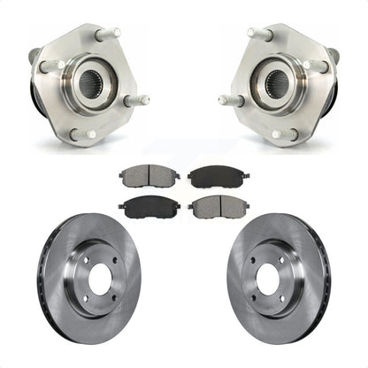 Ensemble de roulements de moyeu avant, Rotors et plaquettes de frein à disque pour Nissan Sentra