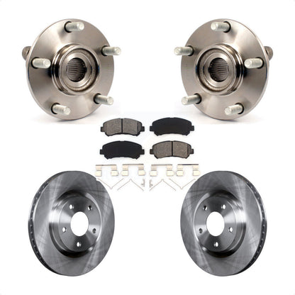 Ensemble de roulement de moyeu avant, Rotor de frein à disque et Kit de plaquettes pour Nissan Rogue Selec