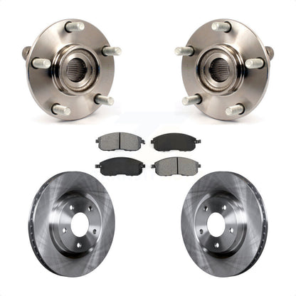 Kit de plaquettes de Rotor de frein, roulement de moyeu avant, pour Nissan Sentra SE-R 2007 – 2012, avec 2.5