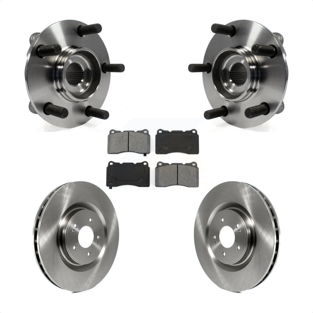 Kit de rotors et plaquettes de frein à disque, ensemble de roulements de moyeu avant pour Mitsubishi Lancer
