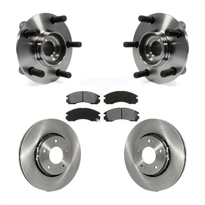 Kit de rotors et plaquettes de frein à disque, ensemble de roulements de moyeu avant pour Mitsubishi Lancer