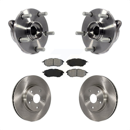 Kit de plaquettes de Rotor de frein à disque, ensemble de roulements de moyeu avant pour Subaru Legacy 2015 2.5