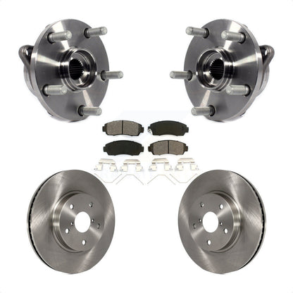Ensemble de roulements de moyeu avant, Kit de plaquettes de Rotor de frein pour Subaru Legacy 2016 2019 2.5