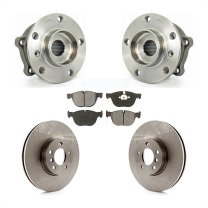 Kit de rotors et plaquettes de frein à disque d'assemblage de roulement de moyeu avant pour BMW X5 X6