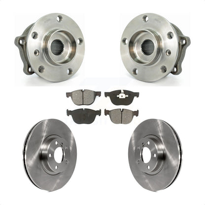 Ensemble de roulement de moyeu avant, Rotor de frein et Kit de plaquettes pour BMW X5 X6 M12 X 1.5 Threa