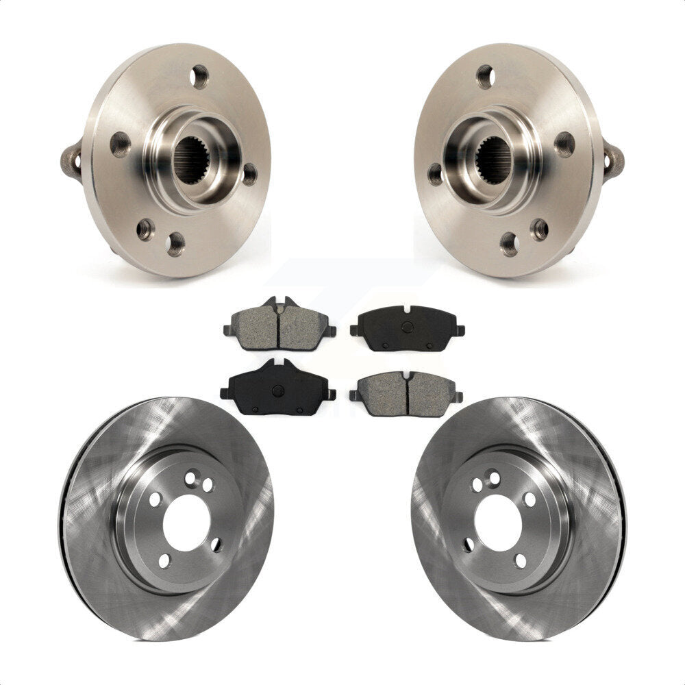 Kit de rotors et plaquettes de frein à disque, ensemble de roulements de moyeu avant pour Mini Cooper