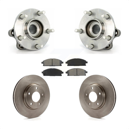 Ensemble de roulement de moyeu avant, Rotor de frein à disque et Kit de plaquettes pour Nissan Ques 2004 – 2009