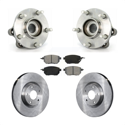 Kit de plaquettes de Rotor de frein à disque, ensemble de roulements de moyeu avant pour Nissan Muran 2003 – 2004