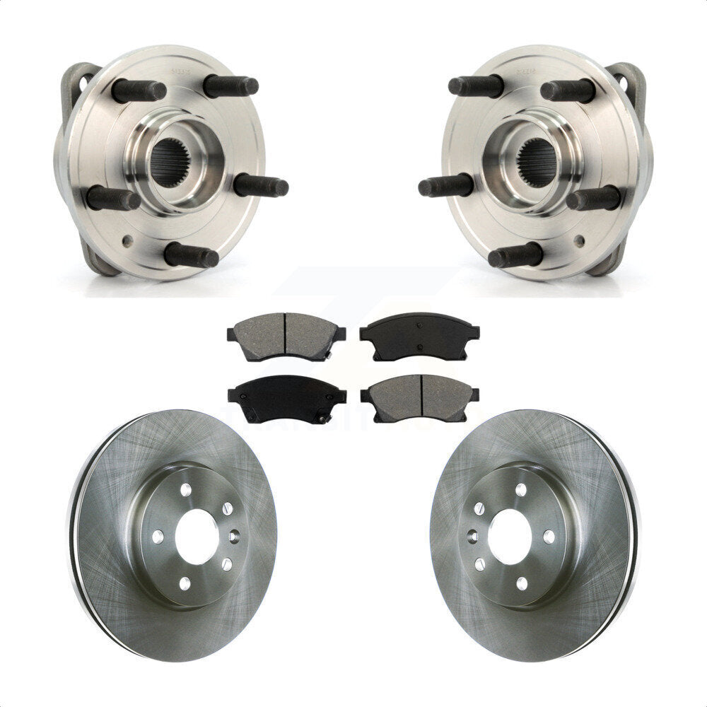 Kit de plaquettes de Rotor de frein à disque, ensemble de roulements de moyeu avant pour Chevrolet Cruze Limite