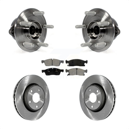 Kit de plaquettes de Rotor de frein à disque, roulement de moyeu avant, pour Jeep Grand Cherokee Dodge Durang