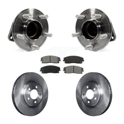 Kit de plaquettes de Rotor de frein, roulement de moyeu avant, pour Dodge Charger Chrysler 300 Challenge