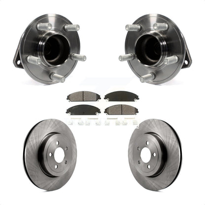 Kit de plaquettes de Rotor de frein, roulement de moyeu avant, pour Dodge Chrysler 300 Charger Challenge