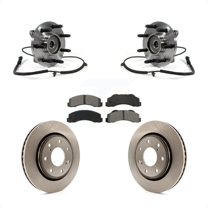 Kit de rotors et plaquettes de frein à disque, ensemble de roulements de moyeu avant, pour Ford F-150