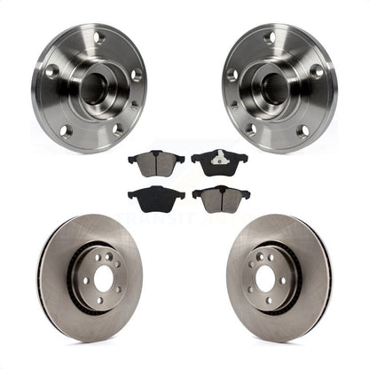 Kit de Rotor et de plaquettes de frein, roulement de moyeu avant, pour Volvo XC70 S60 V60 S80 Cross Country