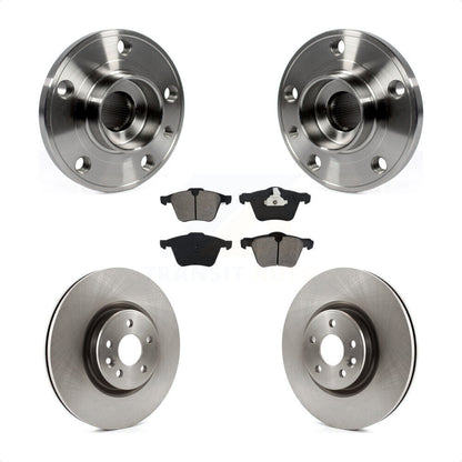 Ensemble de roulement de moyeu avant, Rotor de frein et Kit de plaquettes pour Volvo XC70 S60 V60 S80 V7