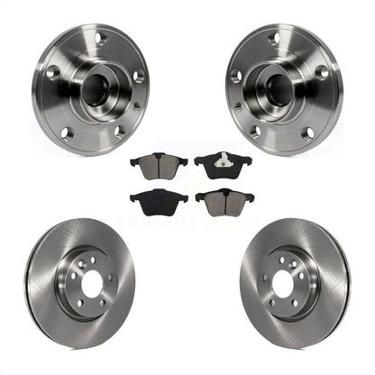 Kit de rotors et plaquettes de frein à disque, ensemble de roulements de moyeu avant pour Volvo V70