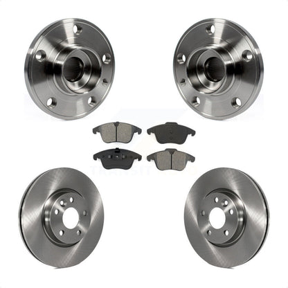 Ensemble de roulement de moyeu avant, Rotor de frein et Kit de plaquettes pour Volvo XC70 S60 V60 S80 V7
