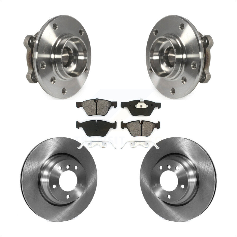 Kit de plaquettes de Rotor de frein, roulement de moyeu avant, pour BMW X1, diamètre 330mm KBB-105798