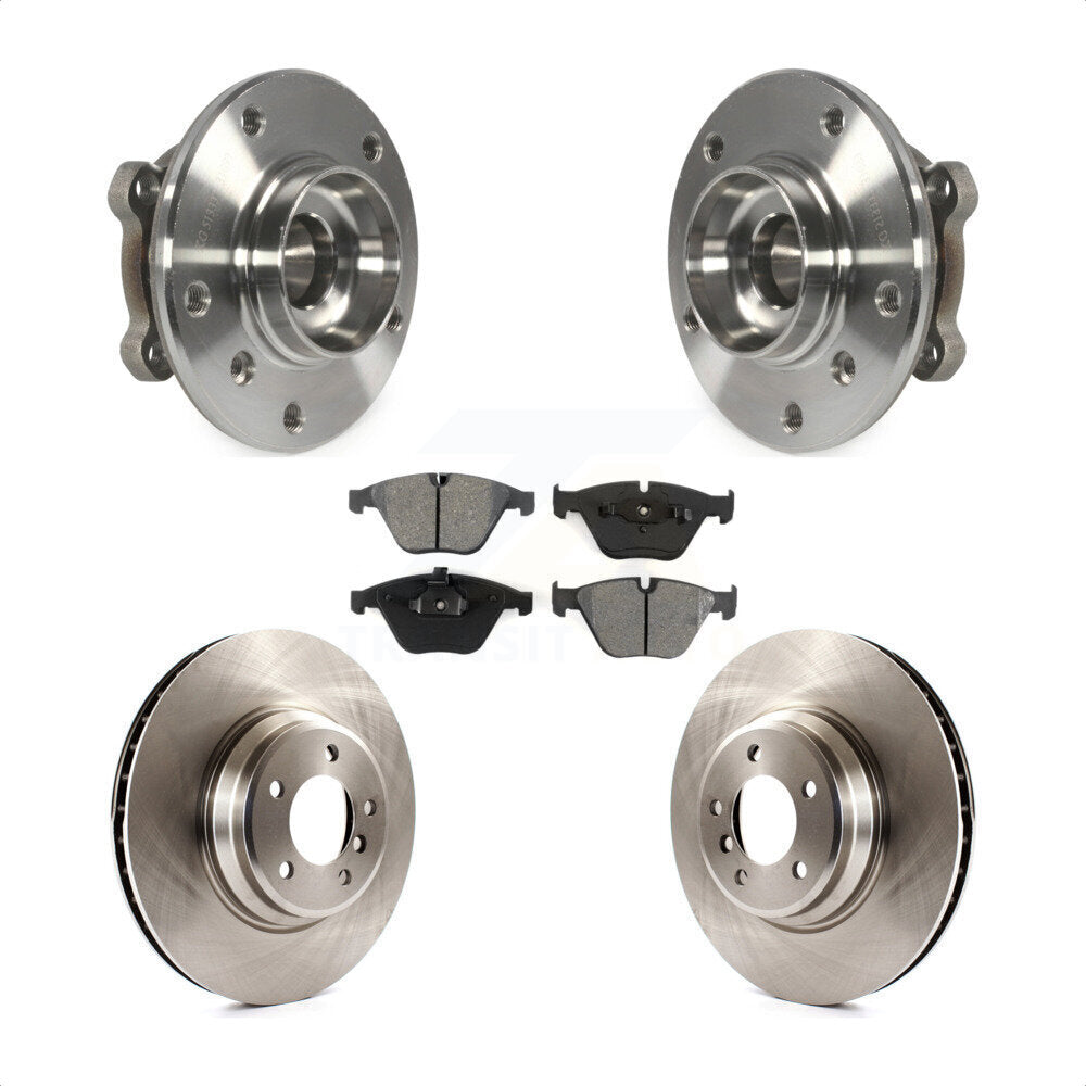Kit de Rotor et plaquettes de frein à disque, roulement de moyeu avant, pour BMW X1 xDrive35i 2013 avec AW