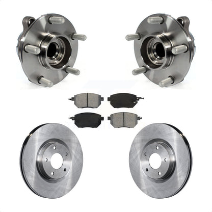 Kit de rotors et plaquettes de frein à disque, ensemble de roulements de moyeu avant pour INFINITI FX35 RWD