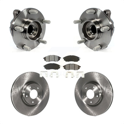 Kit de plaquettes de Rotor de frein, roulement de moyeu avant, pour INFINITI EX35 Nissan 370Z G35 QX50 M3
