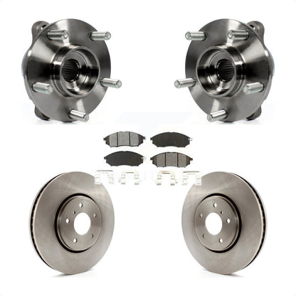 Kit de plaquettes de Rotor de frein à disque, ensemble de roulements de moyeu avant pour INFINITI FX35 FX37 FX4