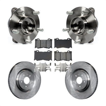 Kit de plaquettes de Rotor de frein, roulement de moyeu avant, pour INFINITI Q50 Q60 M37 FX50 QX70 Q70 M5