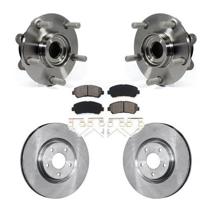 Kit de rotor et plaquettes de frein à disque, roulement de moyeu avant, pour Nissan Juke Nismo R 2014 – 2017