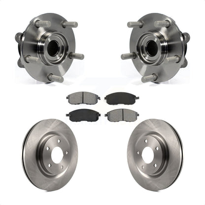 Kit de rotors et plaquettes de frein à disque d'assemblage de roulement de moyeu avant pour Nissan Juke