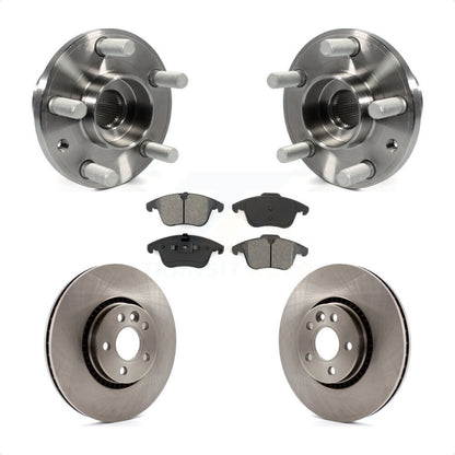 Kit de plaquettes de Rotor de frein à disque, ensemble de roulements de moyeu avant pour Land Rover LR 2008 – 2015