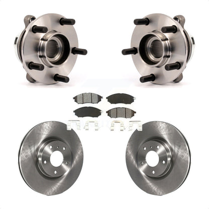 Kit de rotors et plaquettes de frein à disque d'assemblage de roulement de moyeu avant pour Nissan Murano